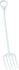 56905, Гигиеничные вилы, 1275 мм,  белый цвет Vikan